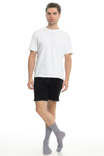 Men’s &amp; Women’s Bamboo Diabetic Crew Socks 4-Pack