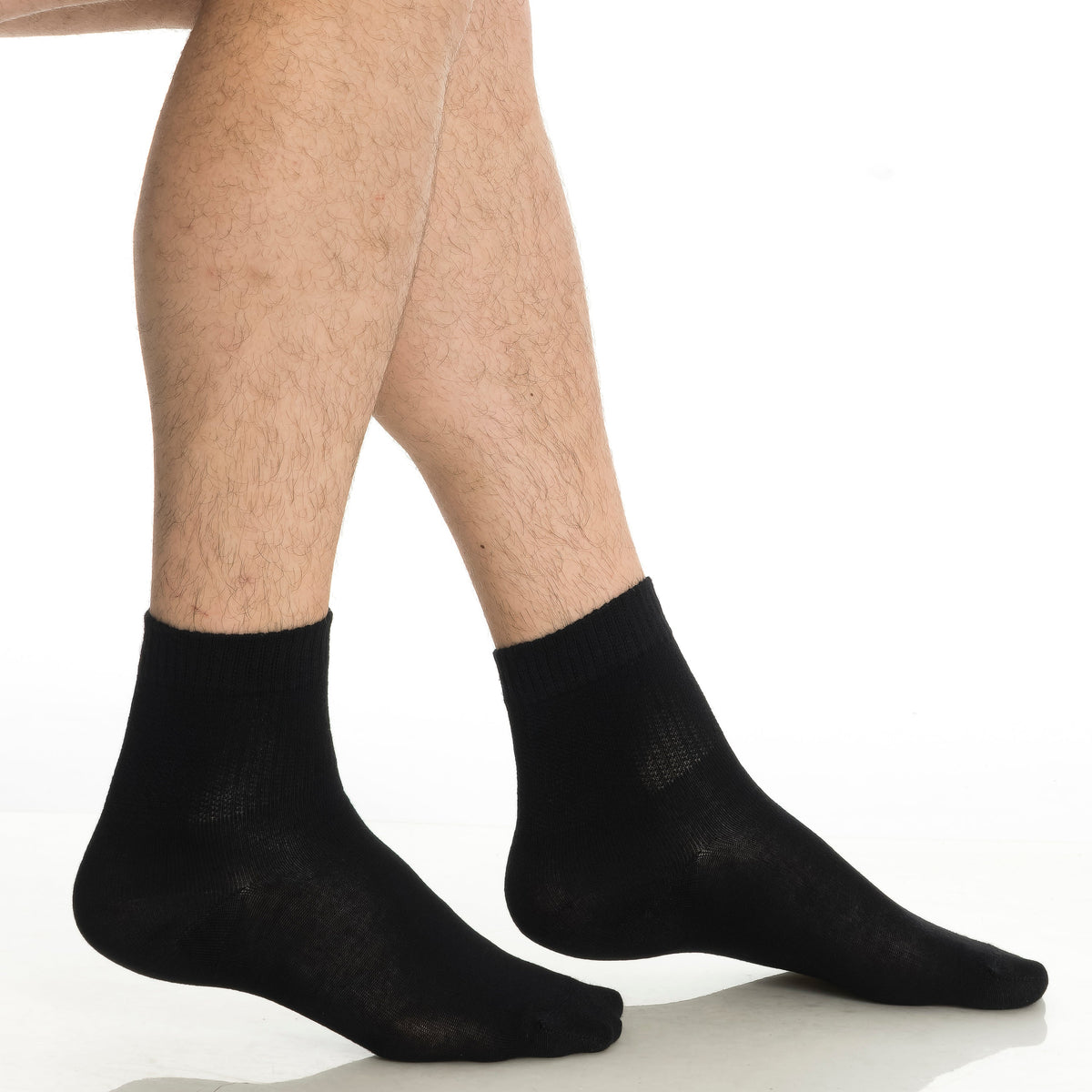 Men’s &amp; Women’s Bamboo Diabetic Ankle Socks 4-Pack
