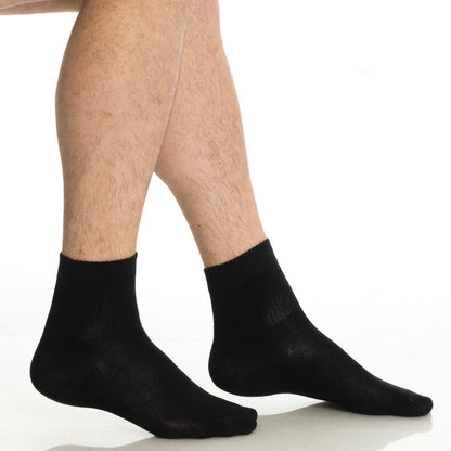 Men’s &amp; Women’s Bamboo Diabetic Ankle Socks 4-Pack