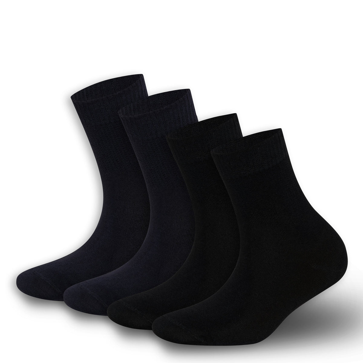 Men’s &amp; Women’s Bamboo Diabetic Ankle Socks 4-Pack