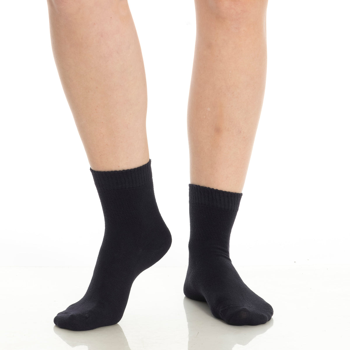 Men’s &amp; Women’s Bamboo Diabetic Ankle Socks 4-Pack