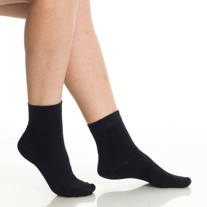 Men’s &amp; Women’s Bamboo Diabetic Ankle Socks 4-Pack