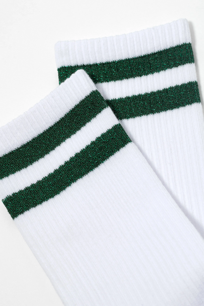 Conte Cotton Long Socks Active 157 - Lurex Stripes