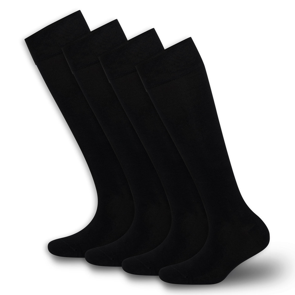 Women’s Bamboo Knee-High Socks 4-Pack – Soft &amp; Breathable