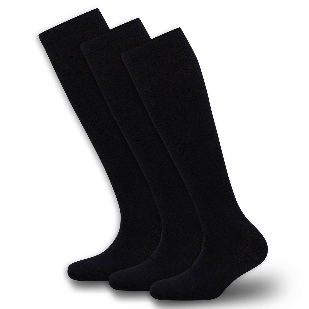 Compression Socks for Men &amp; Women 3-Pack (15-20mmHg)