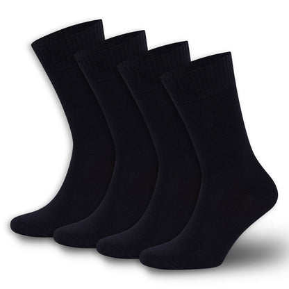 Men’s &amp; Women’s Bamboo Diabetic Crew Socks 4-Pack