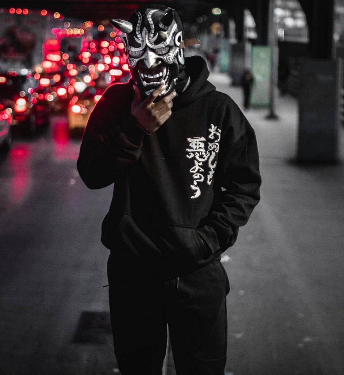 YEH3 Black Spirit Rid Evil Hoodie