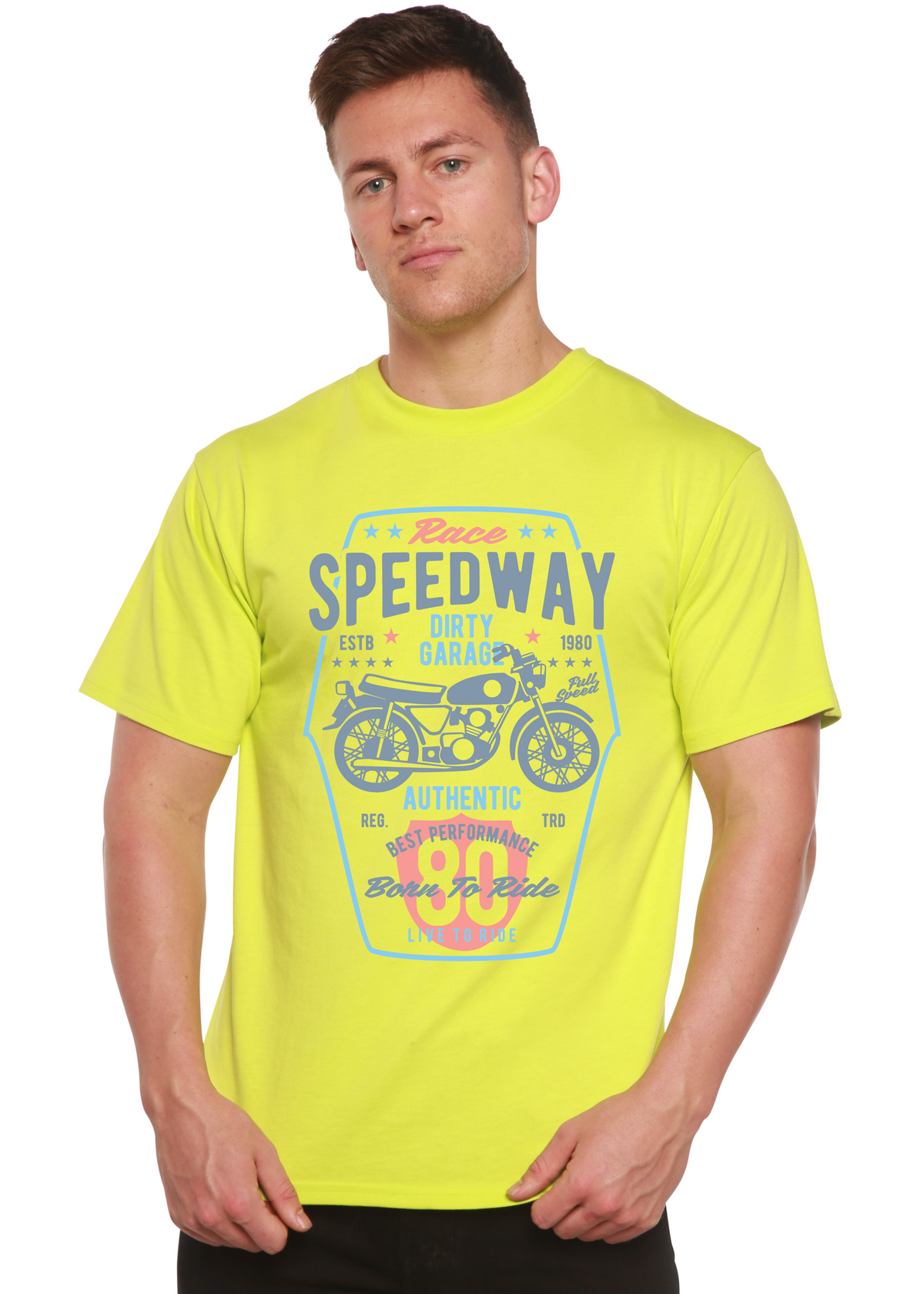 Speedway Motorcycle Spun Bamboo® Men&