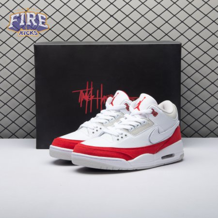 Air Jordan 3 Retro Tinker White University Red Men's