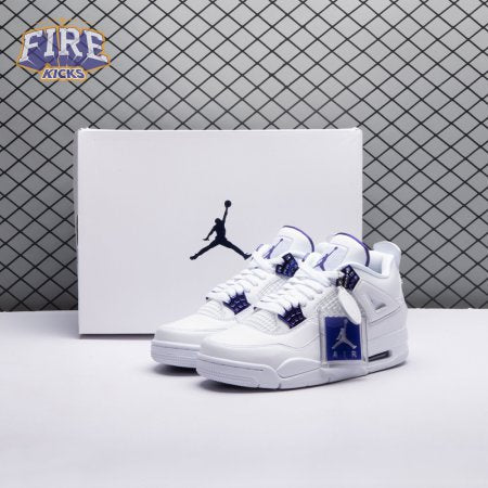 Air Jordan 4 Retro 'Purple Metallic' Unisex