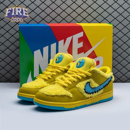 Grateful Dead x Dunk Low SB 'Yellow Bear' Unisex
