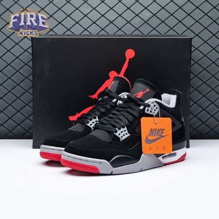 Air Jordan 4 Retro OG Bred 2019 Unisex