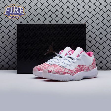 Jordan 11 Retro Low Pink Snakeskin (2019) AH7860-106 Unisex