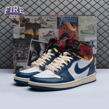 Jordan 1 Retro High Union Los Angeles Blue Toe Men's