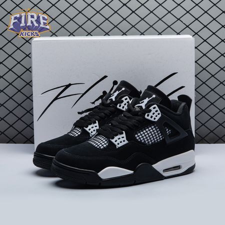 Air Jordan 4 Retro White Thunder FQ8138 001 Unisex