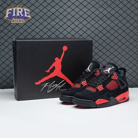 Jordan 4 Retro Red Thunder Unisex