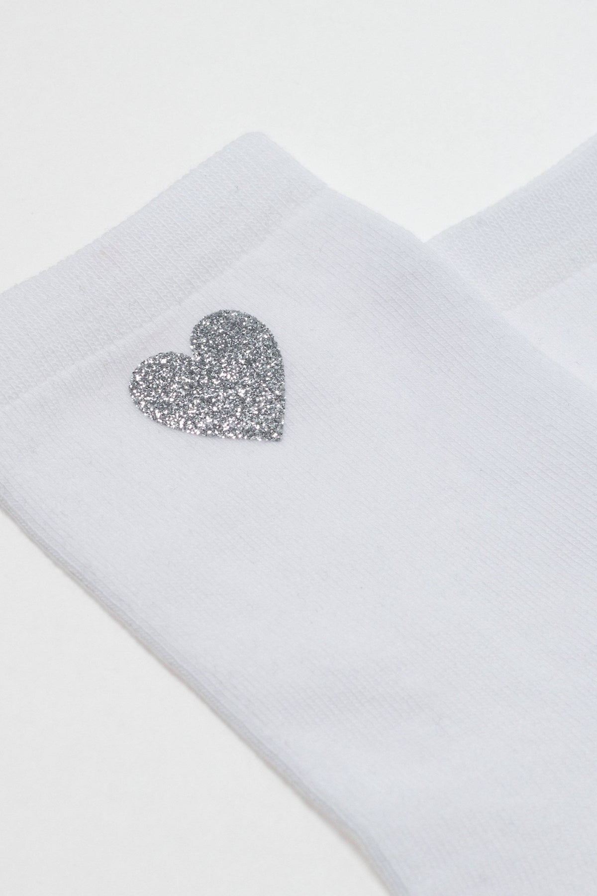 Cotton Socks Conte Classic 427 - Shimmering Heart Pattern