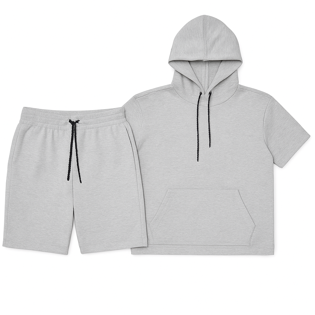 Men’s Core Short Sleeve Hoodie &amp; Shorts Set