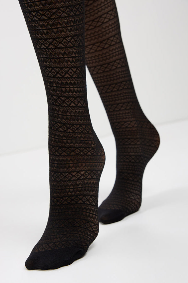 Fantasy Tights Conte Delicate - Lace Pattern