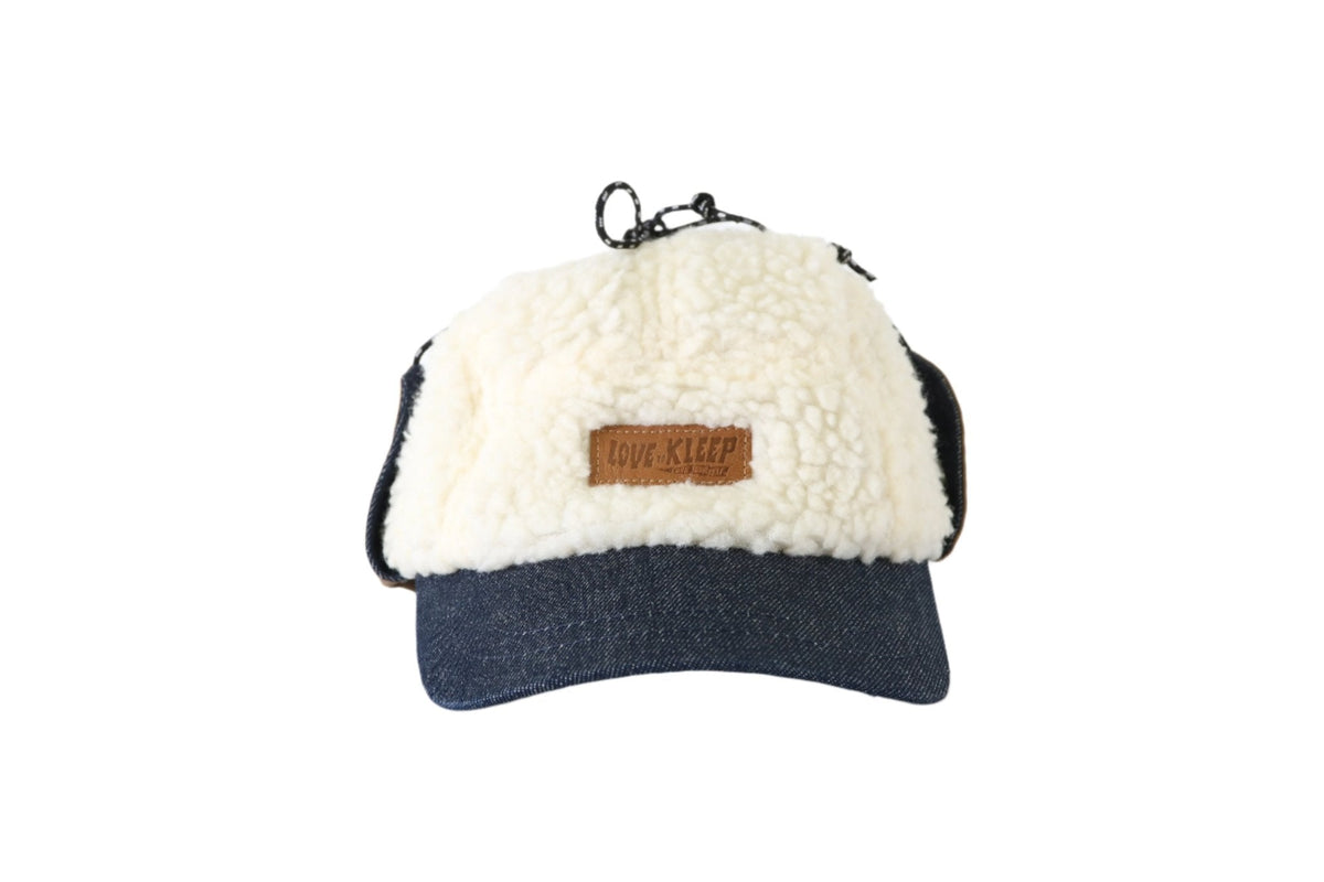 L.T.K. Limited Sherpa Covered Aviator Style Cap