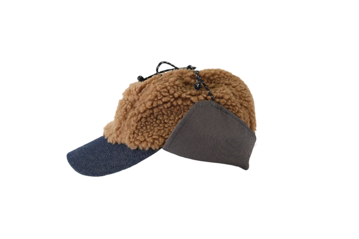L.T.K. Limited Sherpa Covered Aviator Style Cap