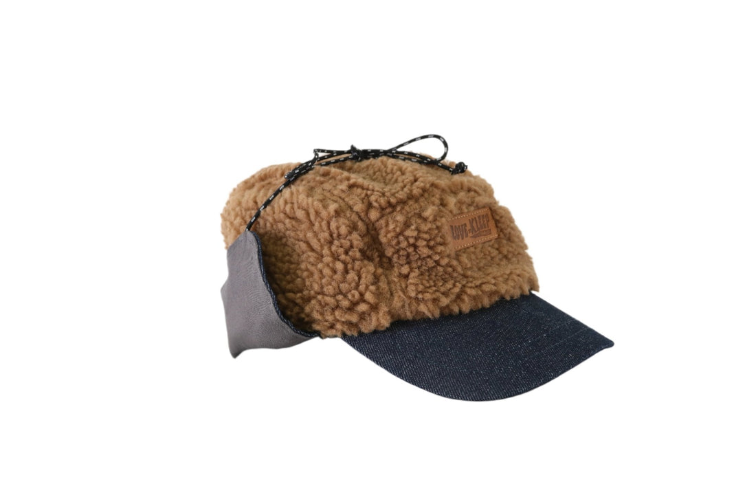 L.T.K. Limited Sherpa Covered Aviator Style Cap