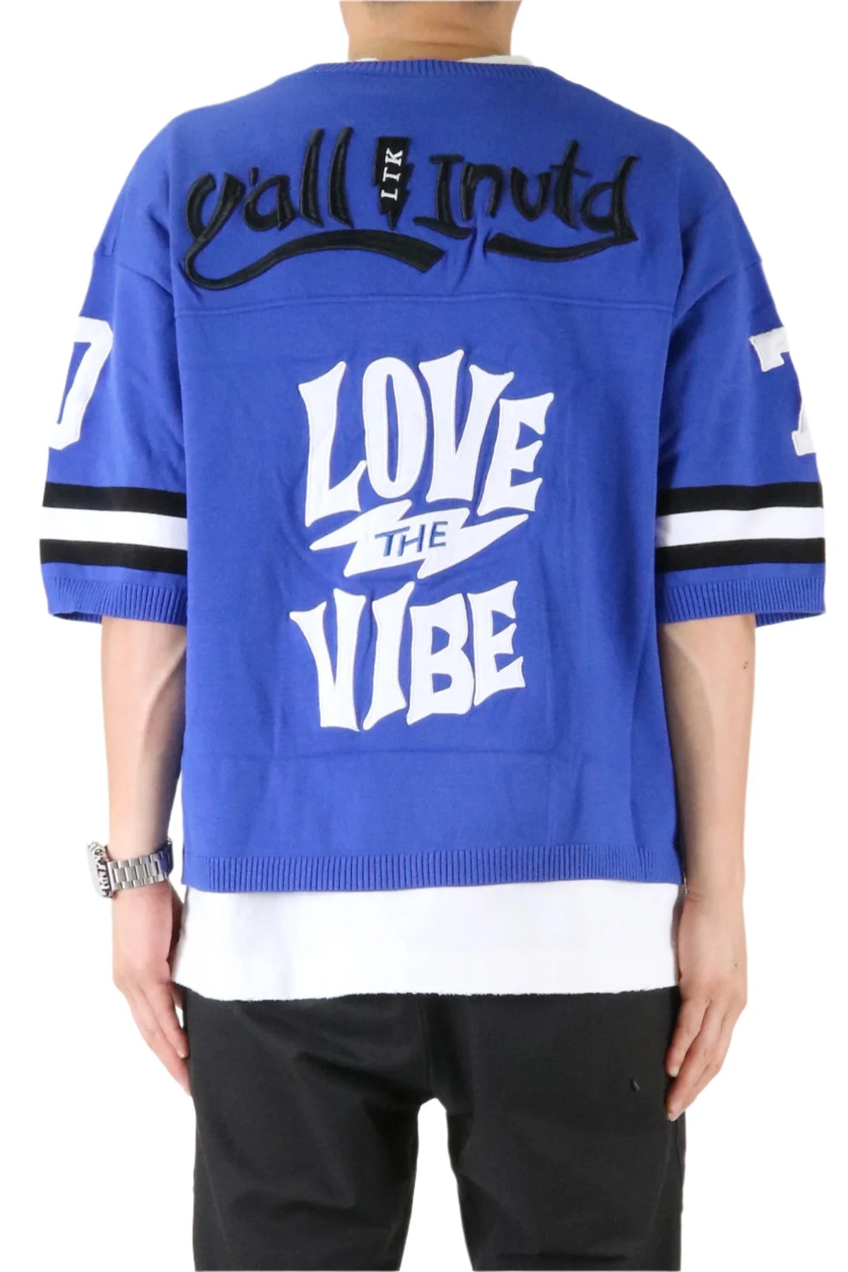 SPACE Crop Top Light Sweater Jersey