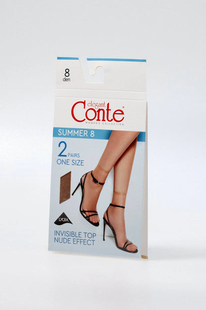 Socks Conte Summer 8 Den (2 pairs)