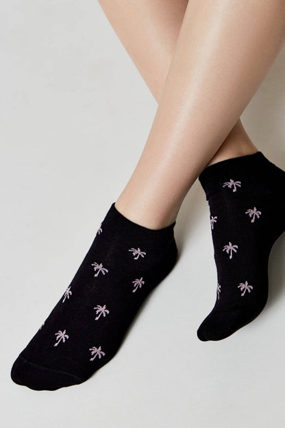 Cotton Ankle Socks Conte Active - 589 Palm Trees