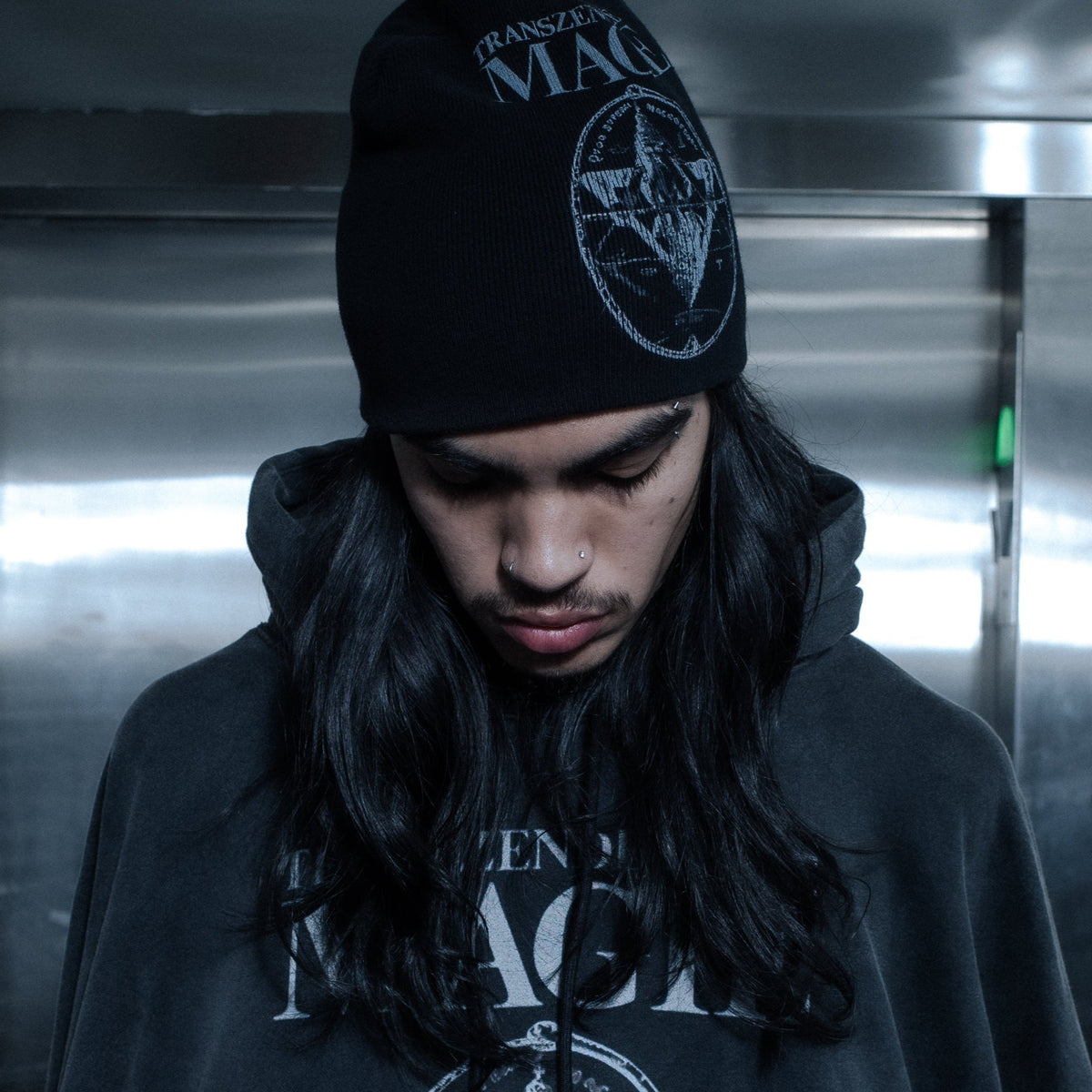 BL MAGIE CROPPED SKULL BEANIE