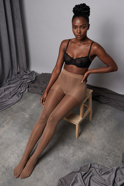 Tights Conte Tango 40 Den - Sheer to Waist Satin Shine
