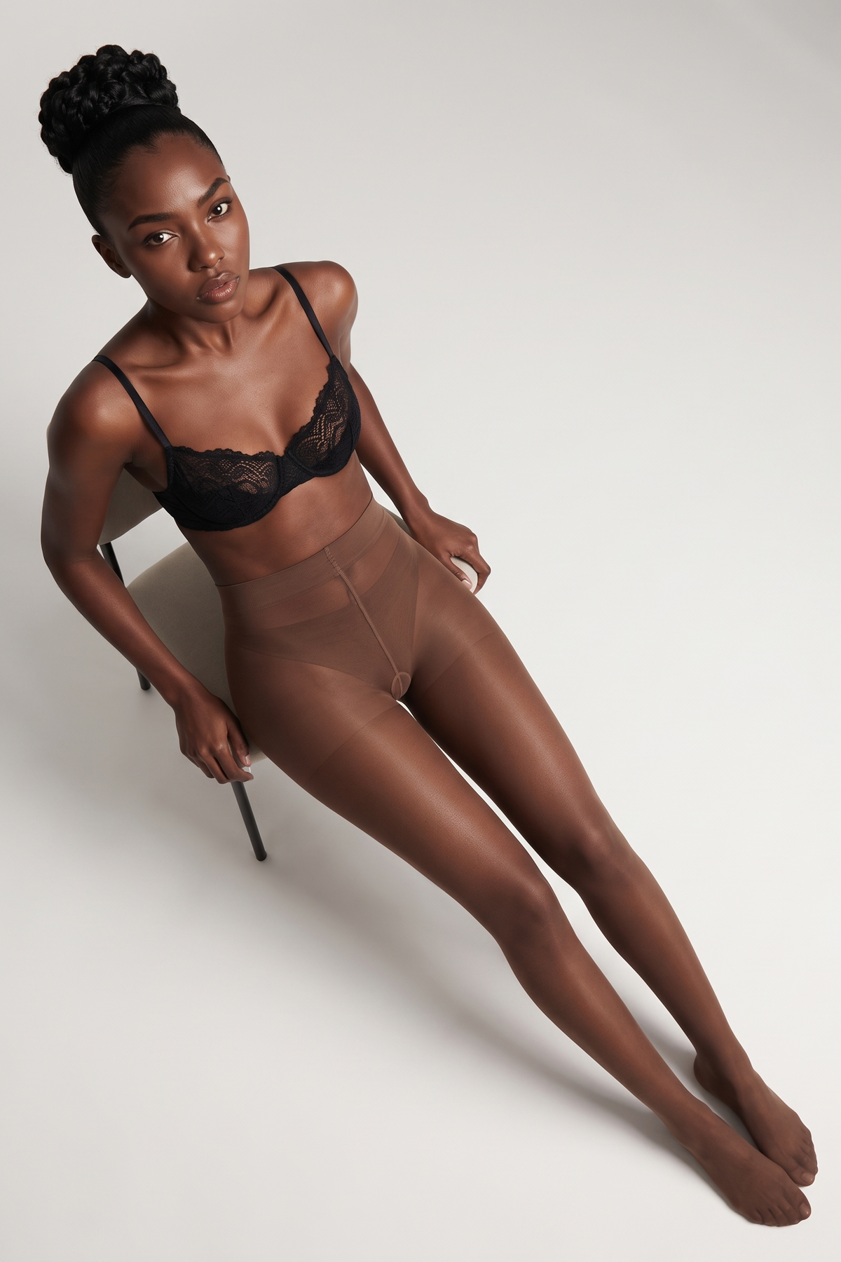Tights Conte Tango 40 Den - Sheer to Waist Satin Shine