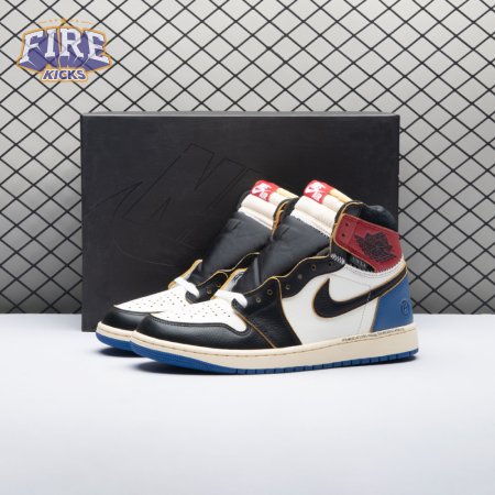 Jordan 1 Retro High OG SP Fragment x Union LA Varsity Red Sport Royal IO7847-002 Unisex
