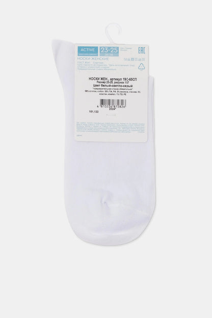 Conte Cotton Long Socks Active 157 - Lurex Stripes