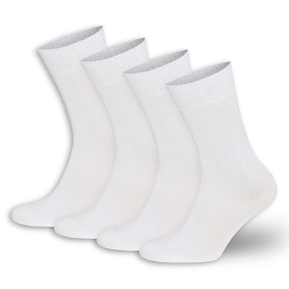 Men’s &amp; Women’s Bamboo Diabetic Crew Socks 4-Pack