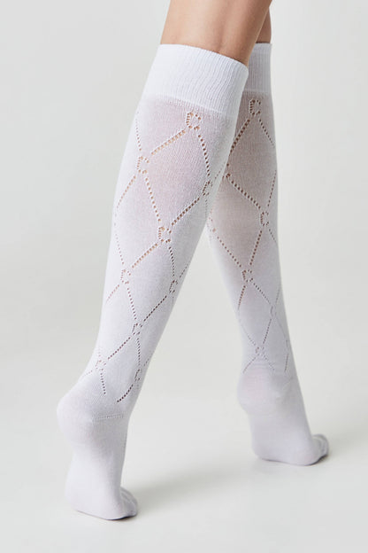 Cotton Knee Highs Conte Classic 007