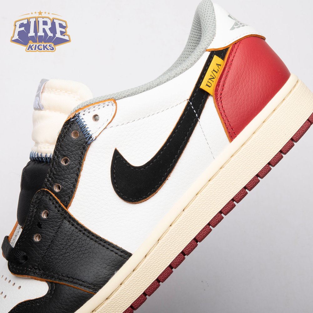 Air Jordan 1 Retro Low Fragment Design x Union LA HQ6998-106 Unisex