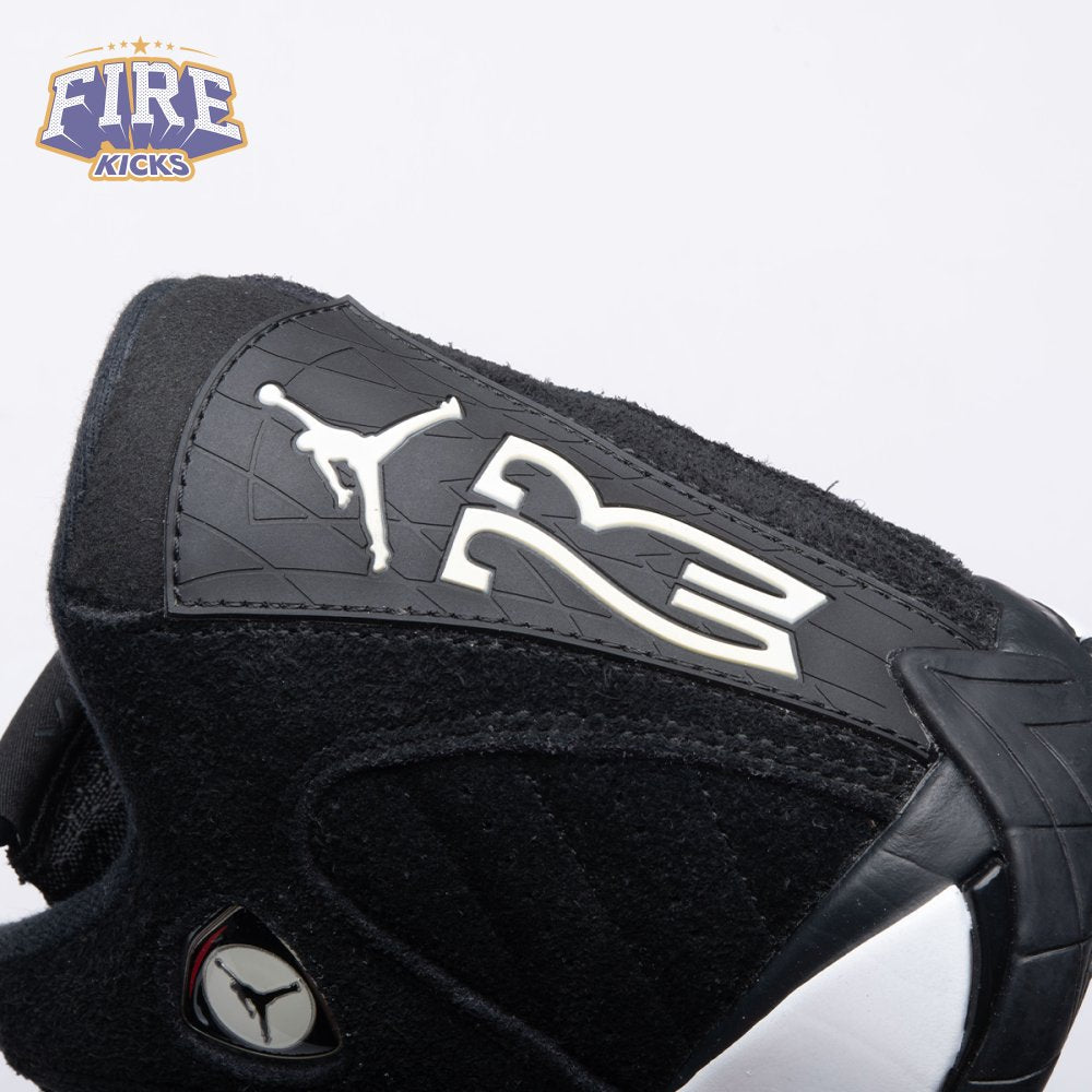 Jordan 14 Retro Black White 487471-016 Men's
