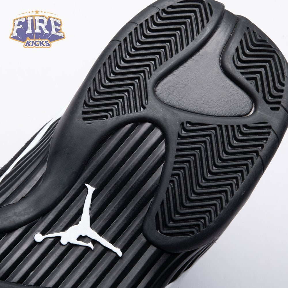 Jordan 14 Retro Black White 487471-016 Men's