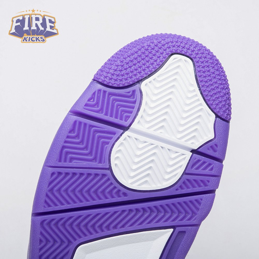 Jordan 4 x Nigel Sylvester Brick By Brick Purple HF4340-500 Unisex