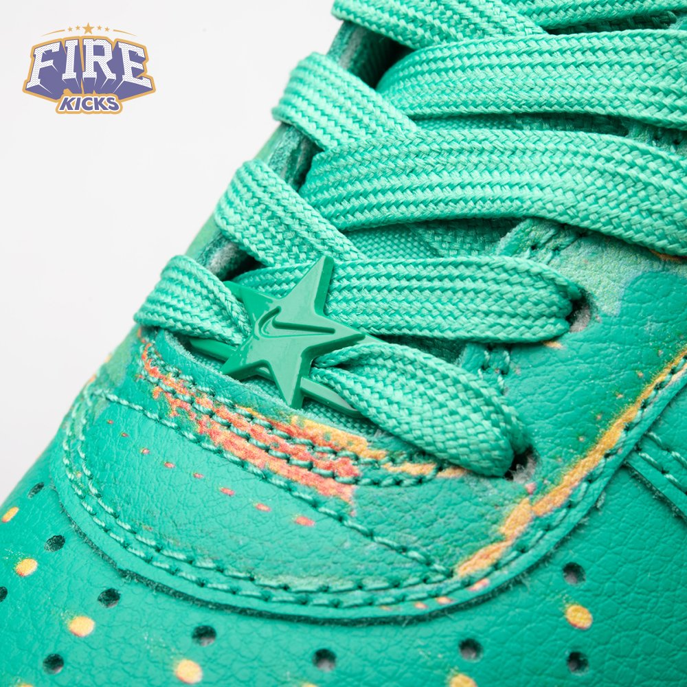 Nike Air Force 1 Low '07 Stadium Green Crimson IB6834-300 Unisex