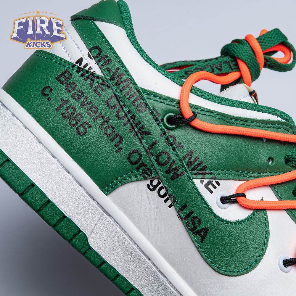 Off-White x Dunk Low 'Pine Green' Unisex