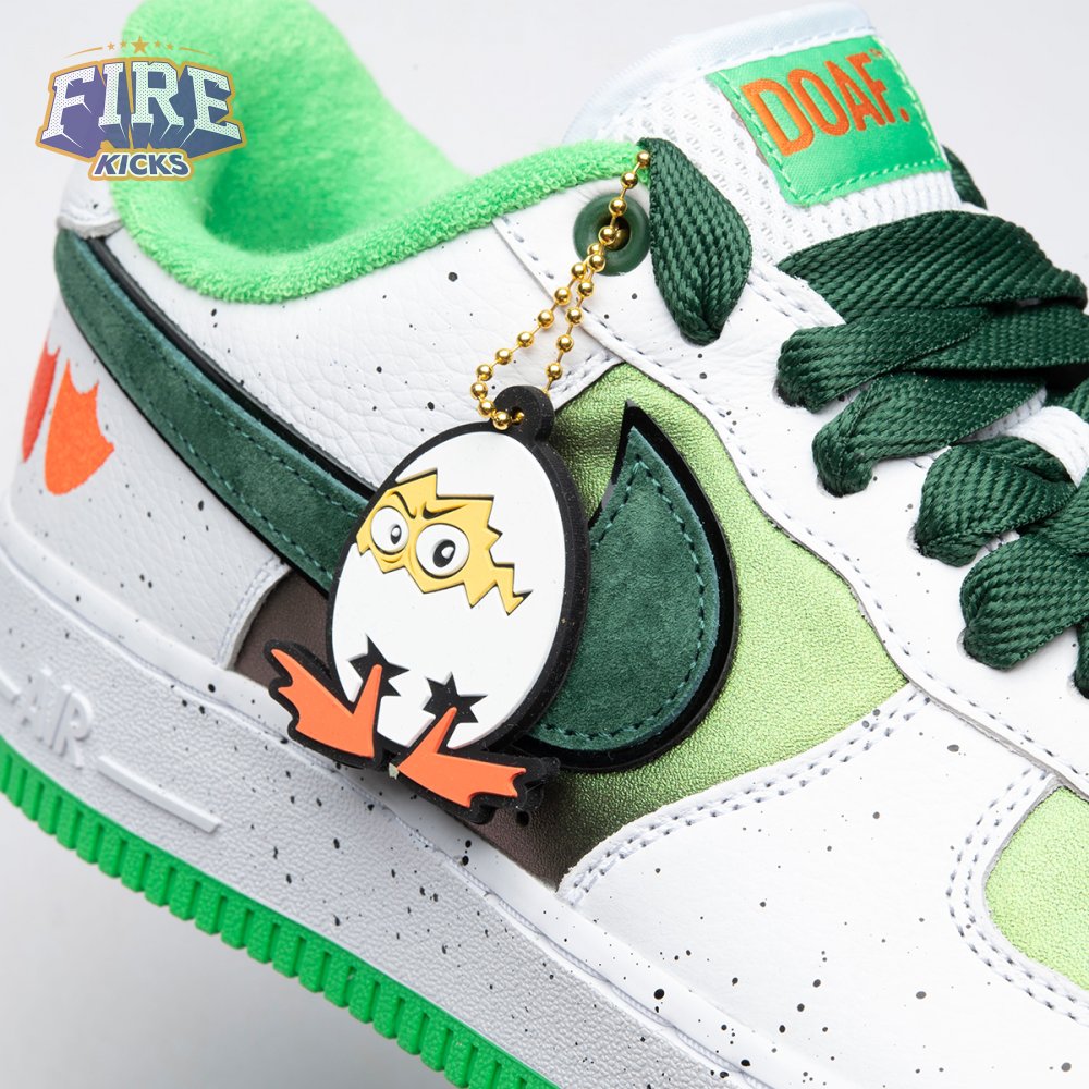 Nike Air Force 1 Low Ducks of a Feather University of Oregon Egg or Duck IU7613-100 Men's