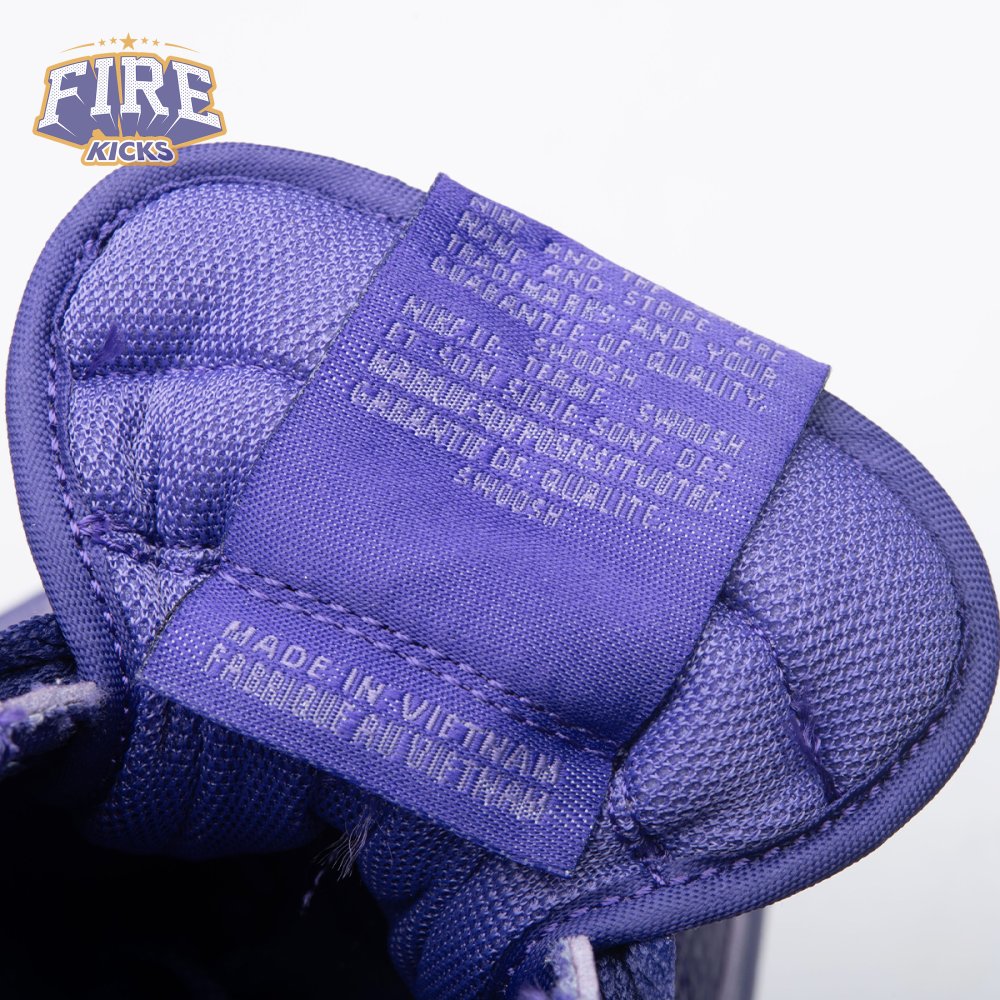 Nike Air Force 1 Low Kobe Bryant Court Purple IB0018-500 Unisex