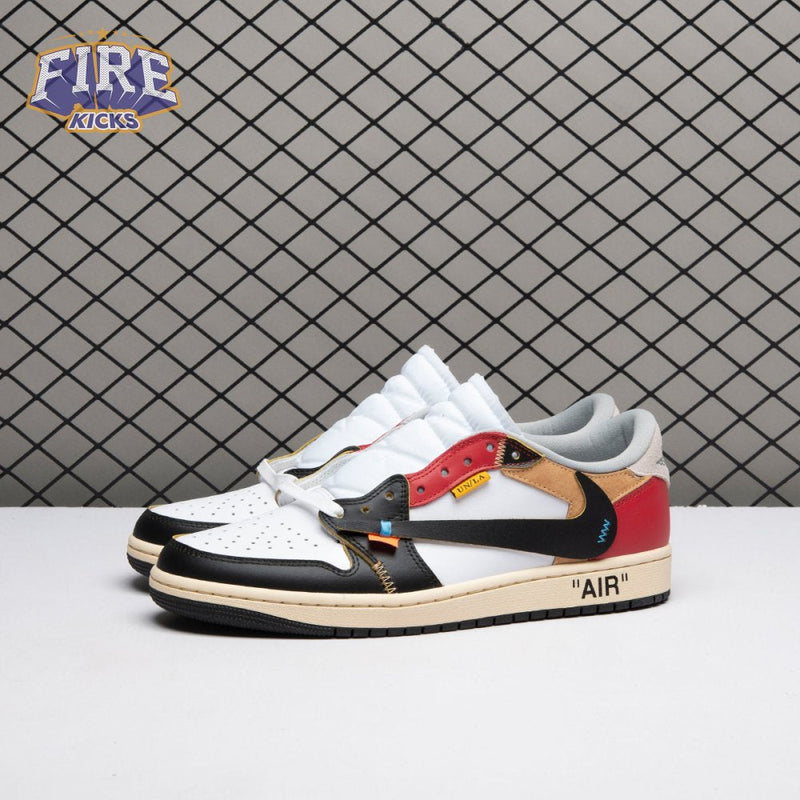 Travis Scott x OFF-WHITE x Air Jordan 1 XZ6868-005 Unisex