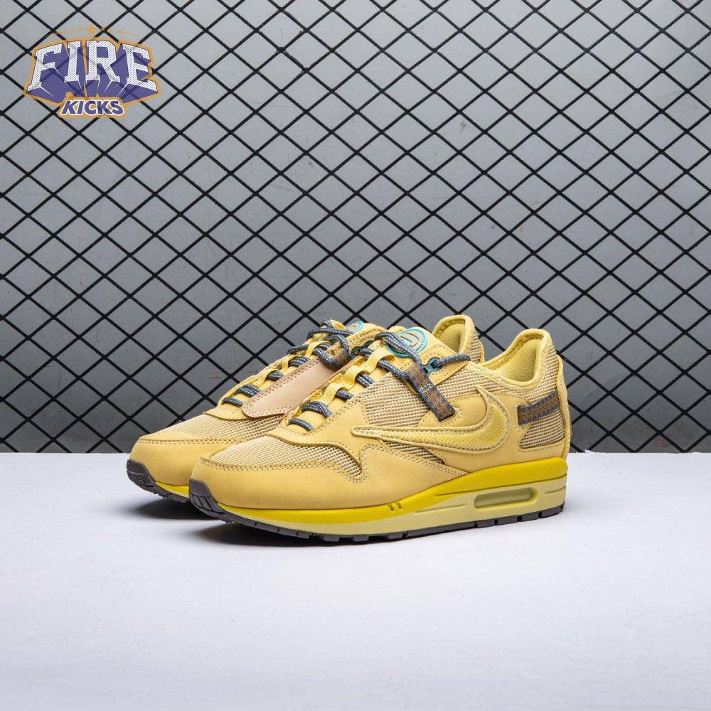 Nike Air Max 1 Travis Scott Cactus Jack Saturn Gold DO9392-700 Unisex