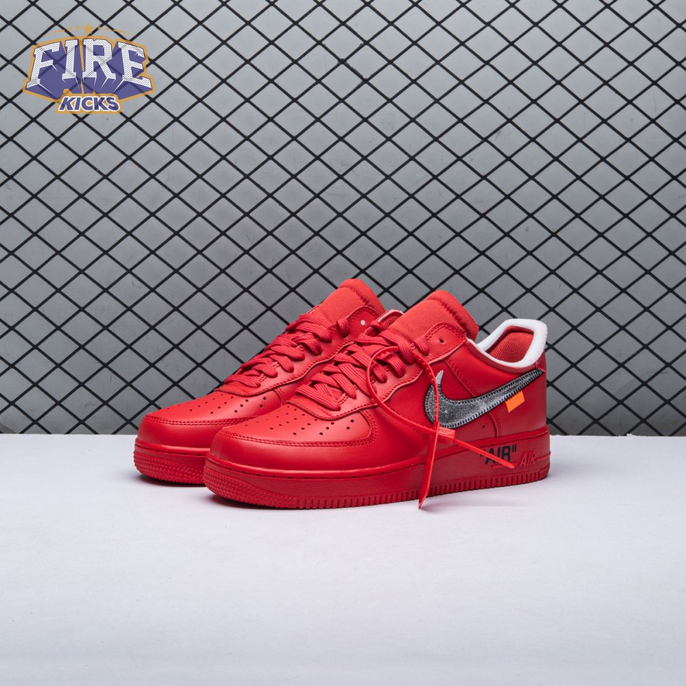 Nike Air Force 1 Low Off-White Red Unisex