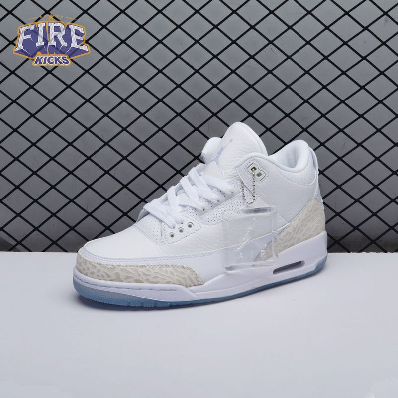 Jordan 3 Retro Pure White 136064-111 Unisex