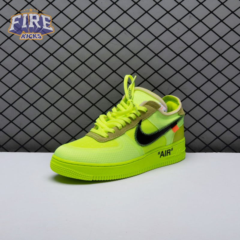 Off-White x Air Force 1 Low 'Volt' Unisex