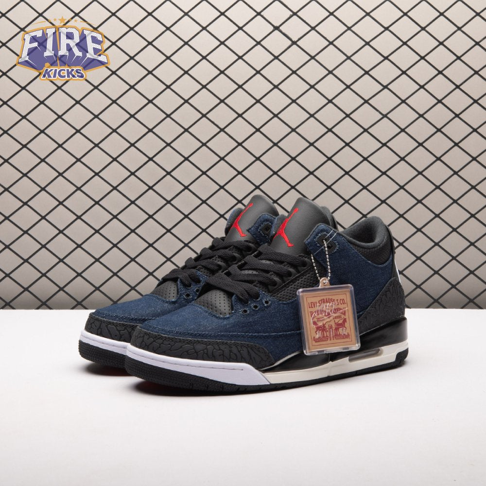 Jordan 3 Retro Levi's Indigo IH7959-400 Unisex